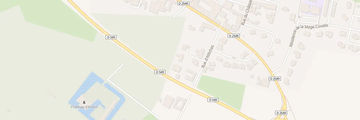 Plan du 18 Rue d’Attiches à Avelin