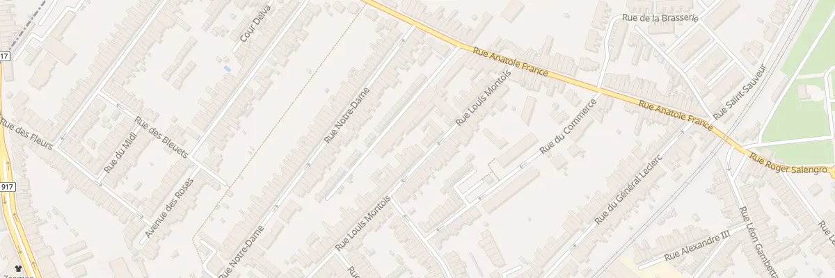 Plan du 133 Rue Louis Montois à Ronchin