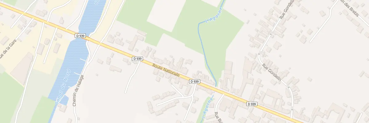 Plan du 35 Rte Nationale à Marquion