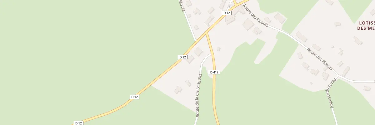 Plan du 15 Rte de la Croix du Fils à Champs