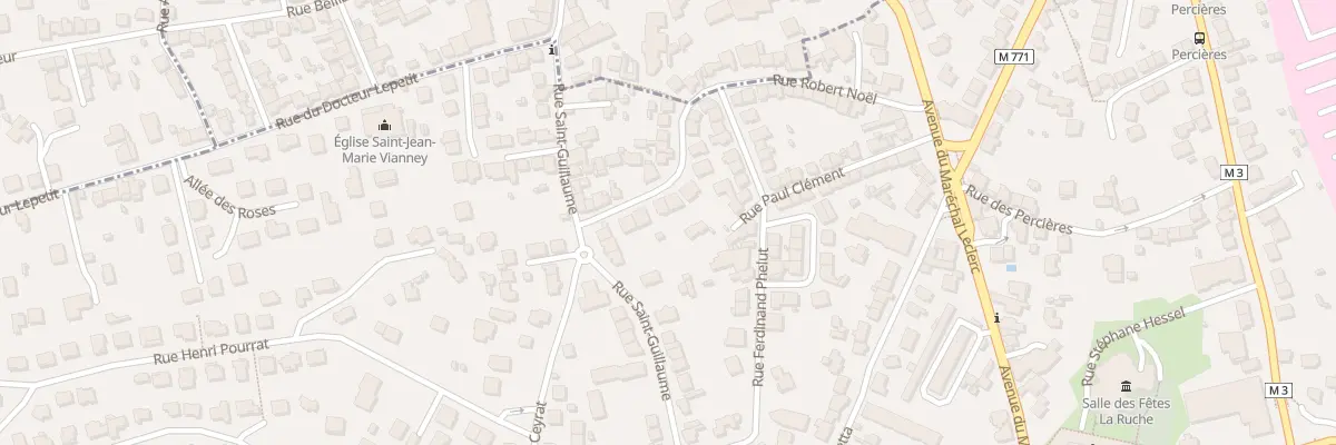 Plan du 39 Rue Robert Noël à Beaumont