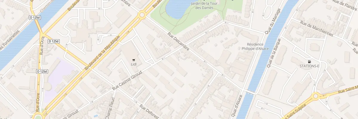 Plan du 366 Rue Giroud à Douai
