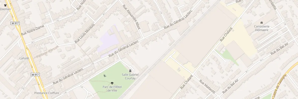 Plan du 80 Rue du Général Leclerc à Ronchin