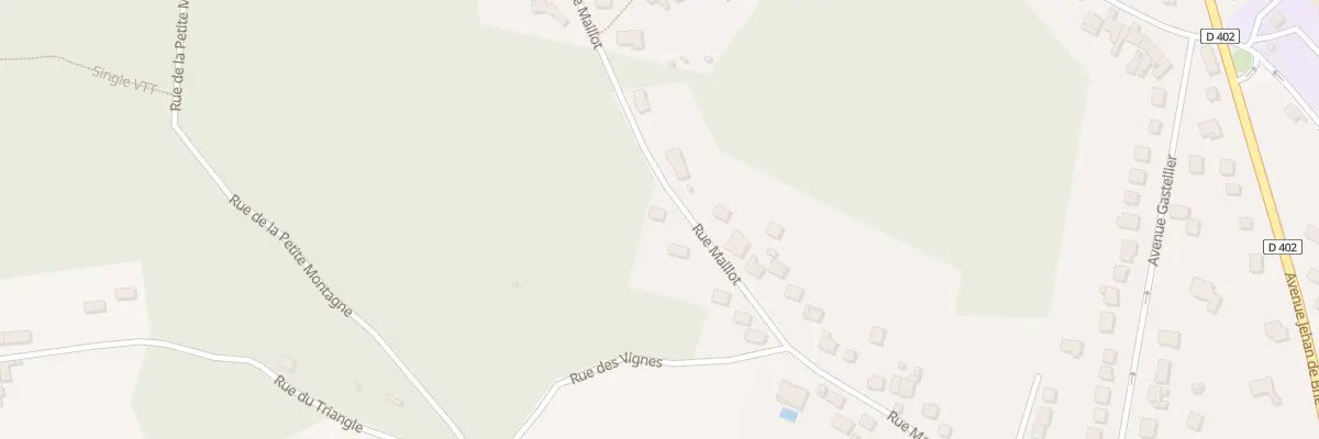 Plan du 65 Rue Maillot à Coulommiers