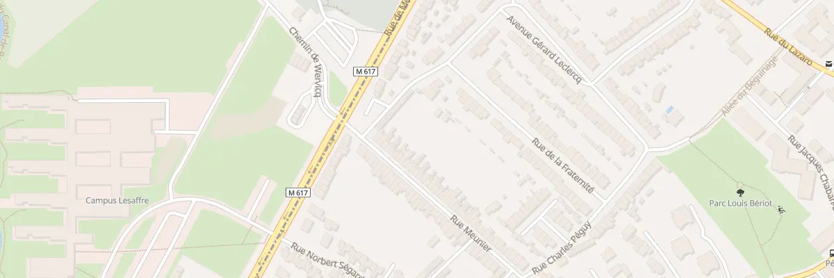 Plan du 88 Rue Meunier à Marcq-en-Barœul