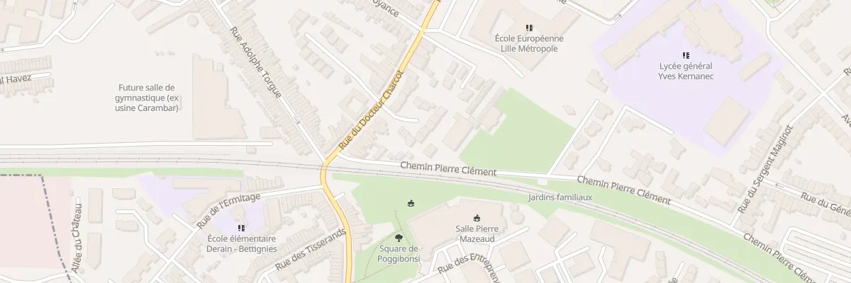 Plan du 22 Rue du Docteur Charcot à Marcq-en-Barœul