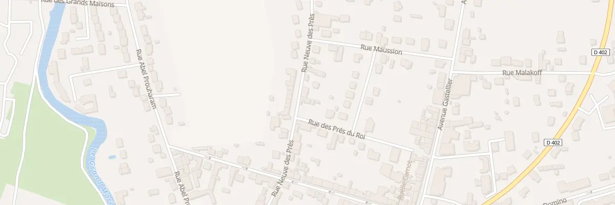 Plan du 32 Rue Neuve des Prés à Coulommiers
