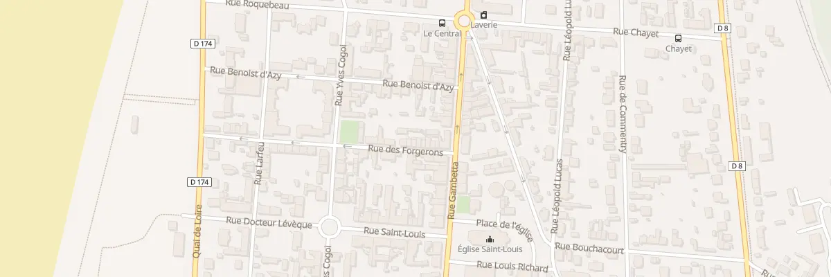Plan du 12 Rue des Forgerons à Fourchambault