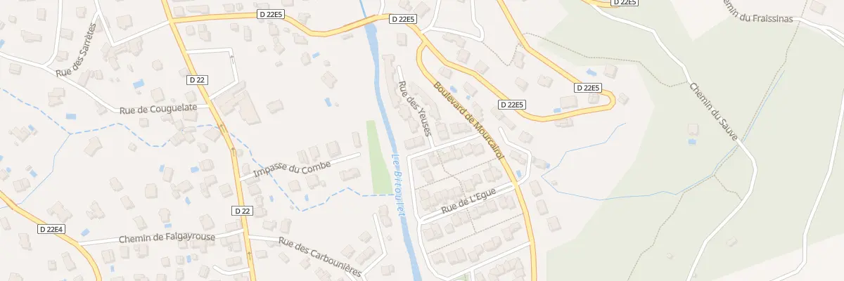Plan du 6 Rue du Caubel à Lamalou-les-Bains