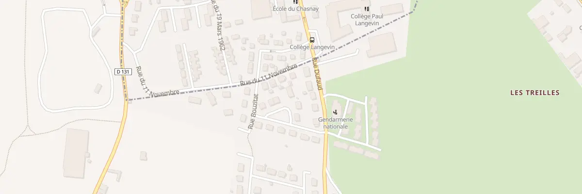 Plan du 6 Rue des Forgerons Gallois à Marzy