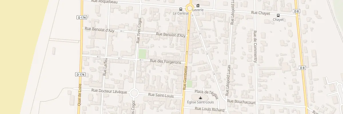 Plan du 10 Rue des Forgerons à Fourchambault