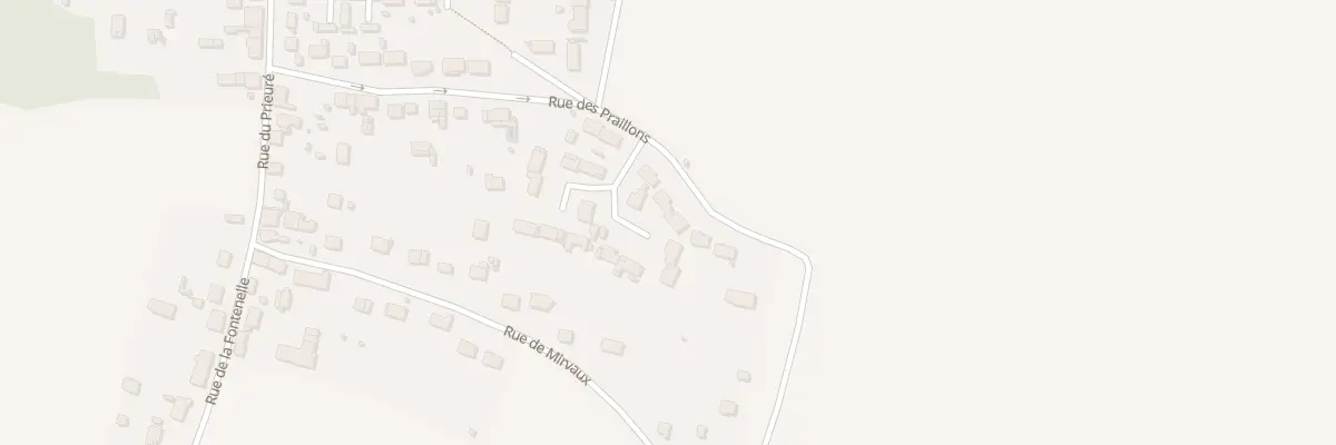 Plan du 48 Rue des Praillons à Pécy