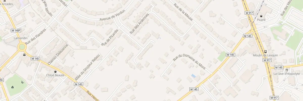 Plan du 19 Rue d’Alsace à Faches-Thumesnil