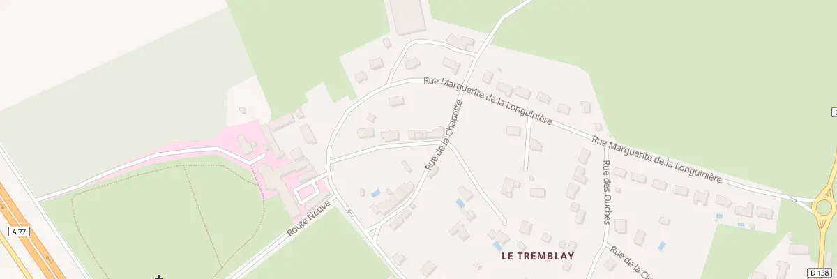 Plan du 9 Rue des Boulaises à Chaulgnes