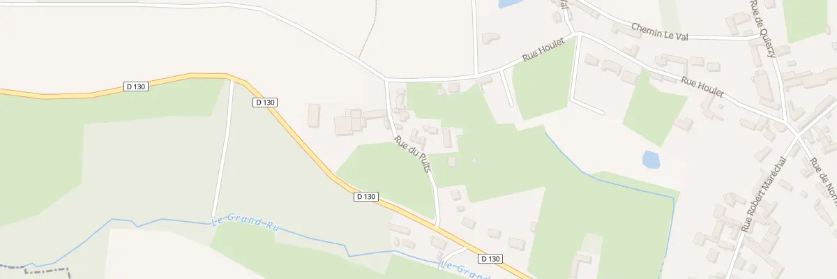 Plan du 98 Rue du Puits à Grandrû