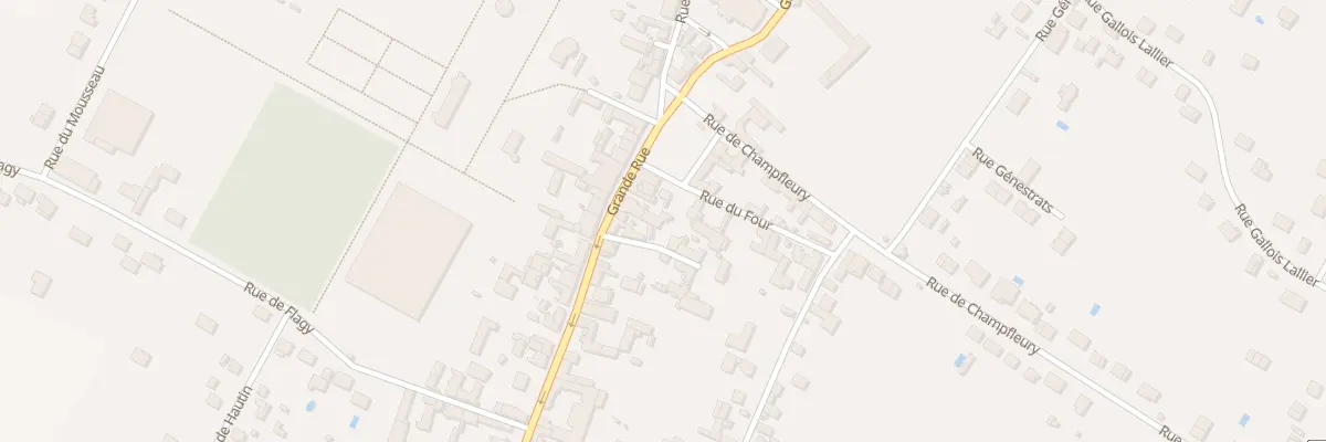 Plan du 41 Grande Rue à Villeblevin