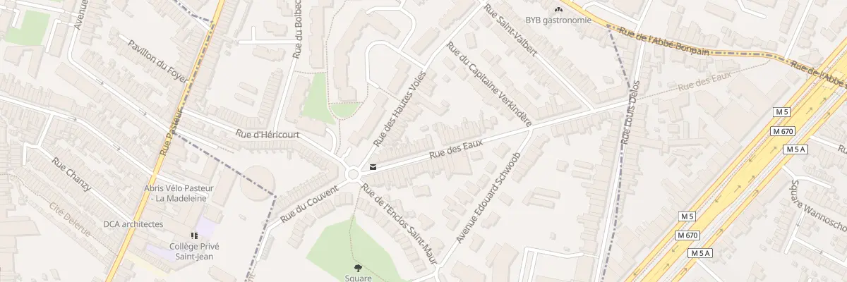 Plan du 23 Rue des Eaux à Marcq-en-Barœul