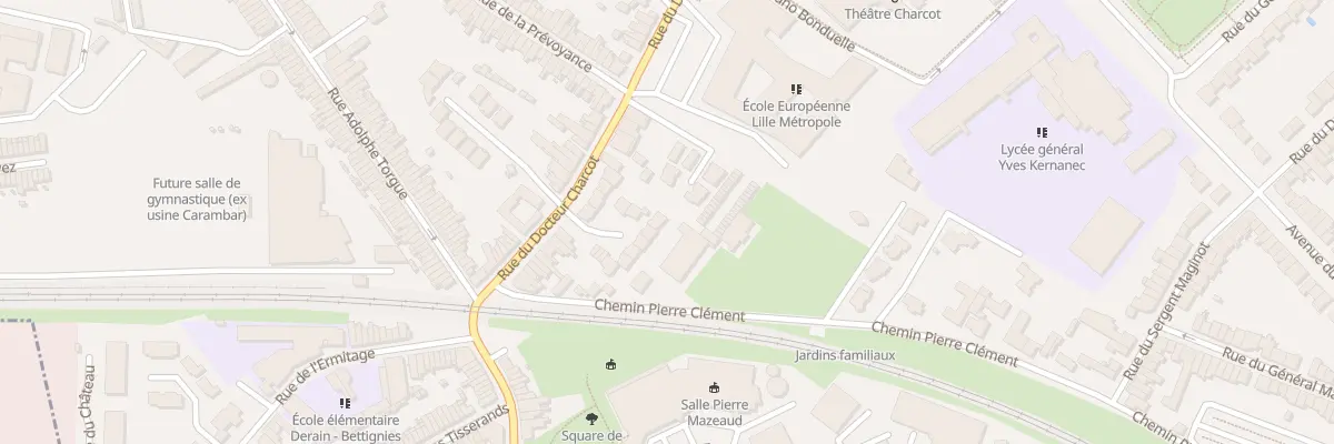 Plan du 30 Rue du Docteur Charcot à Marcq-en-Barœul