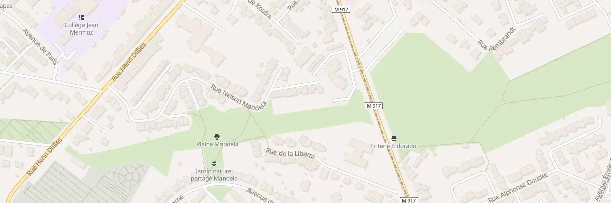 Plan du 54 Rue Nelson Mandela à Faches-Thumesnil