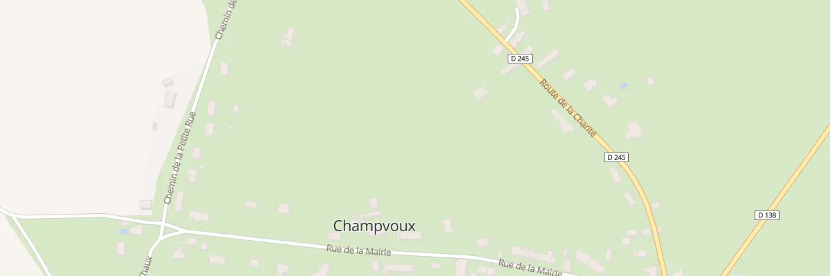 Plan du 18 Rue de la Mairie à Champvoux