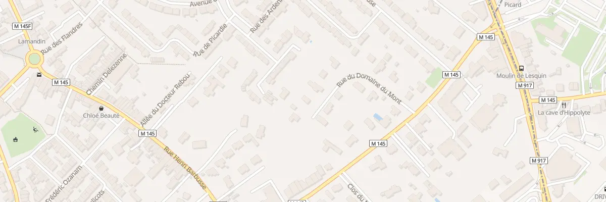 Plan du 18 Rue du Domaine du Mont à Faches-Thumesnil