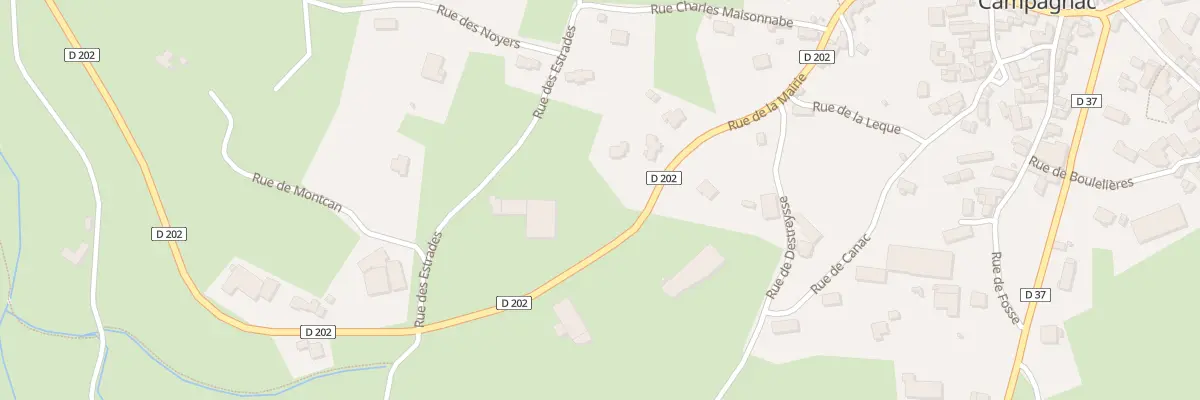 Plan du 5321 Les Estrades à Campagnac