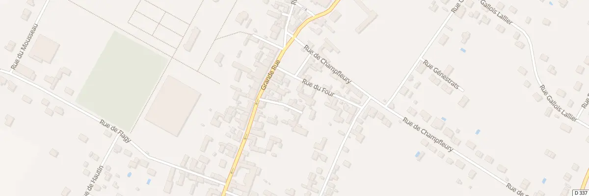 Plan du 47 Gr Grande Rue à Villeblevin