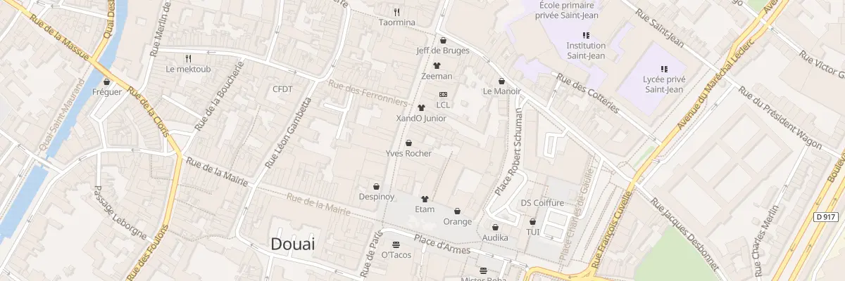 Plan du 62 Rue de Bellain à Douai