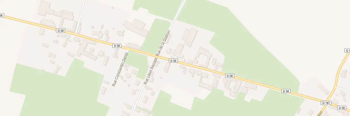 Plan du 18 Rue de la Chaussee Brunehaut à Heudicourt