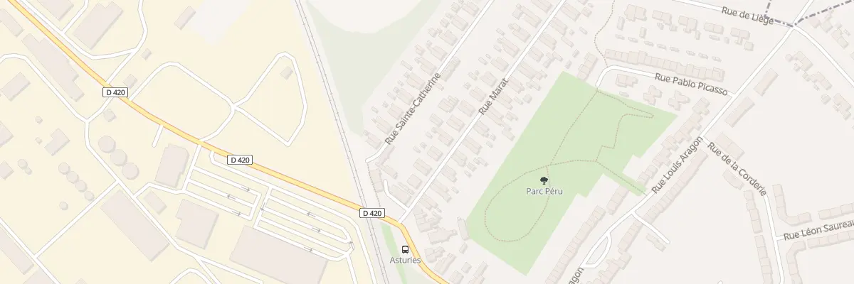 Plan du 11 Rue Marat à Auby