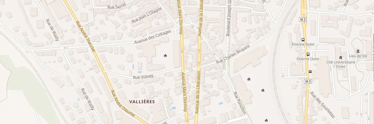 Plan du 95 Av Marx Dormoy à Clermont-Ferrand