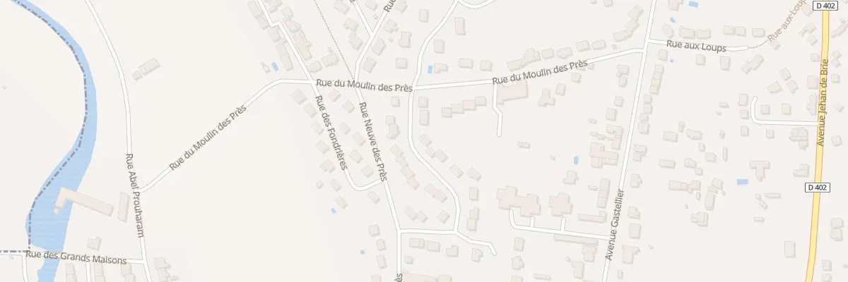 Plan du 28 Rue Collot à Coulommiers