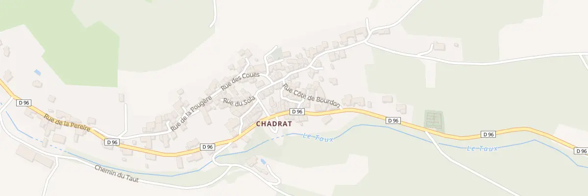 Plan du 6 Rue des Caves Chadrat à Saint-Saturnin