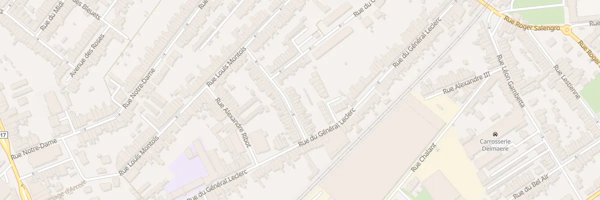 Plan du 9 Rue de l’Industrie à Ronchin