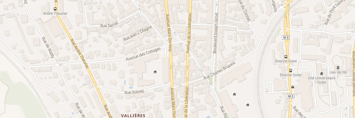 Plan du 81 Av Marx Dormoy à Clermont-Ferrand