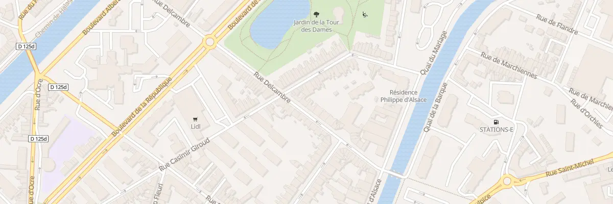 Plan du 148 Rue Delcambre à Douai