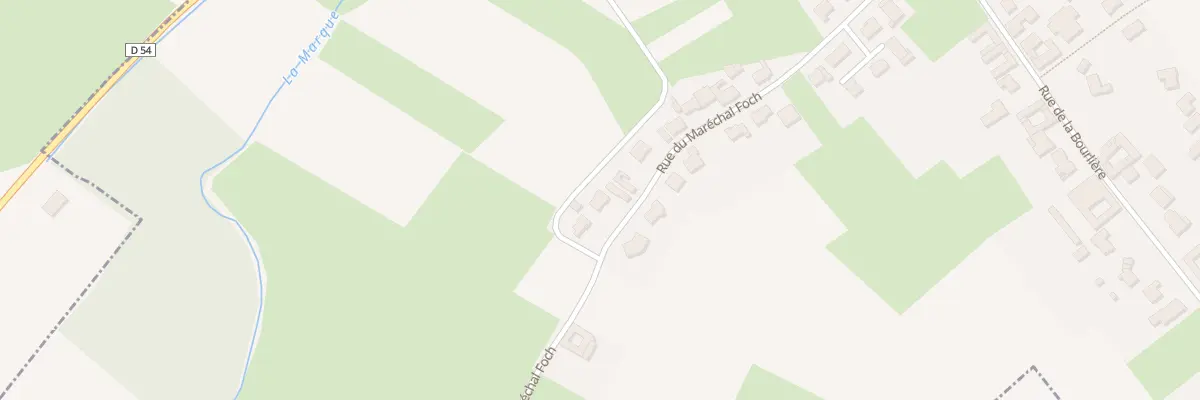 Plan du 18 Rue du Maréchal Foch à Tourmignies
