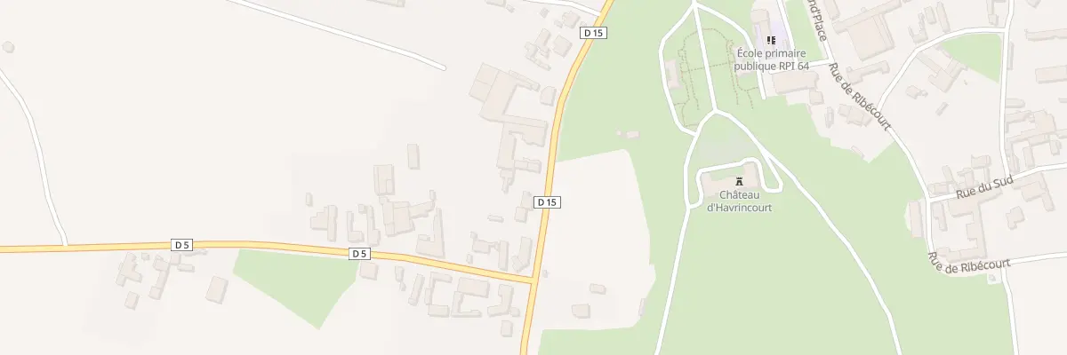 Plan du 22 Rue des Acacias à Havrincourt