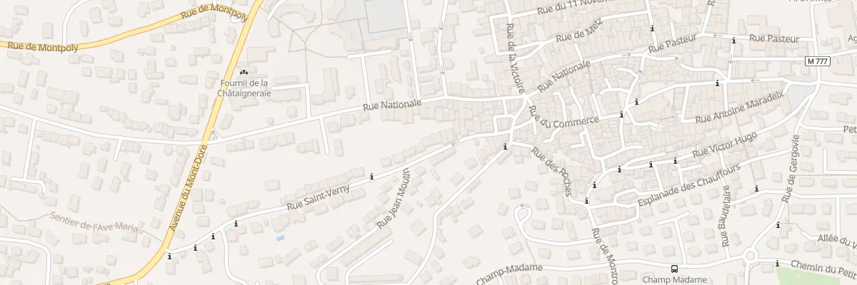 Plan du 26 Rue Saint-Verny à Beaumont