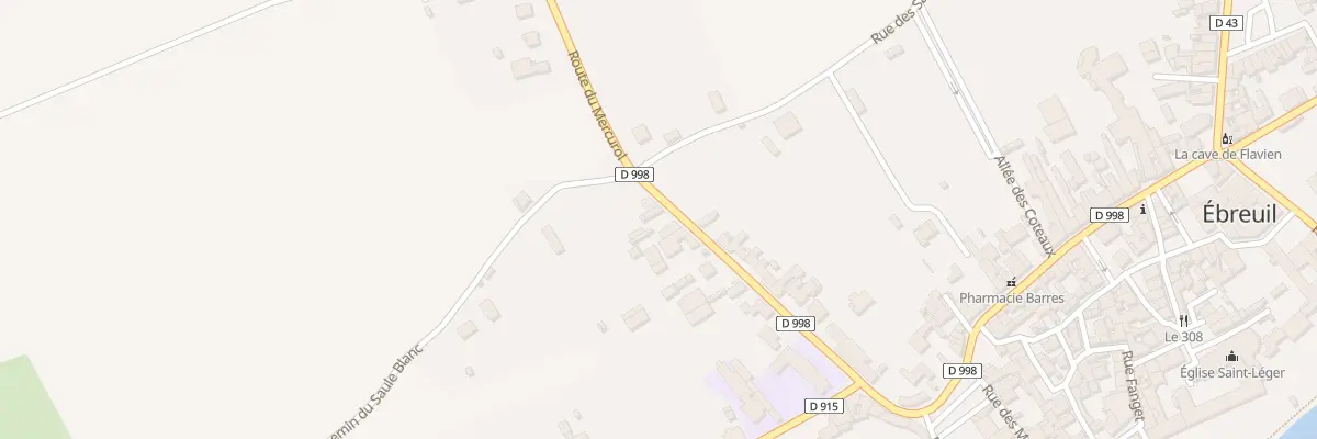 Plan du 19 Rue de la Croix des Vignes à Ébreuil
