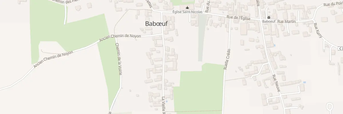 Plan du 430 Vc Vieille Rue à Babœuf
