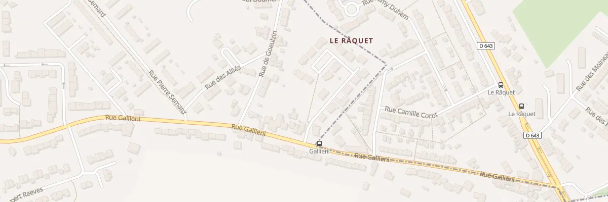 Plan du 384 Rue Gallieni à Lambres-lez-Douai