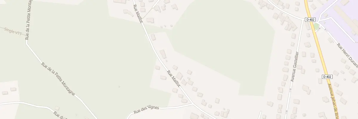 Plan du 52 Rue Maillot à Coulommiers