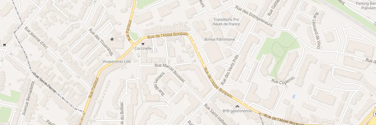 Plan du 6 Rue Marcel Boussac à Marcq-en-Barœul
