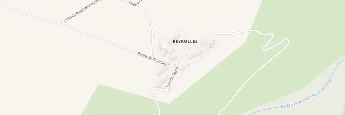 Plan du 5182 Reyrolles Est à Anzat-le-Luguet
