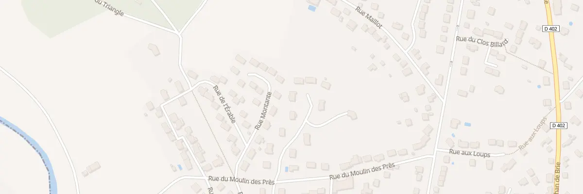 Plan du 33 Rue Collot à Coulommiers
