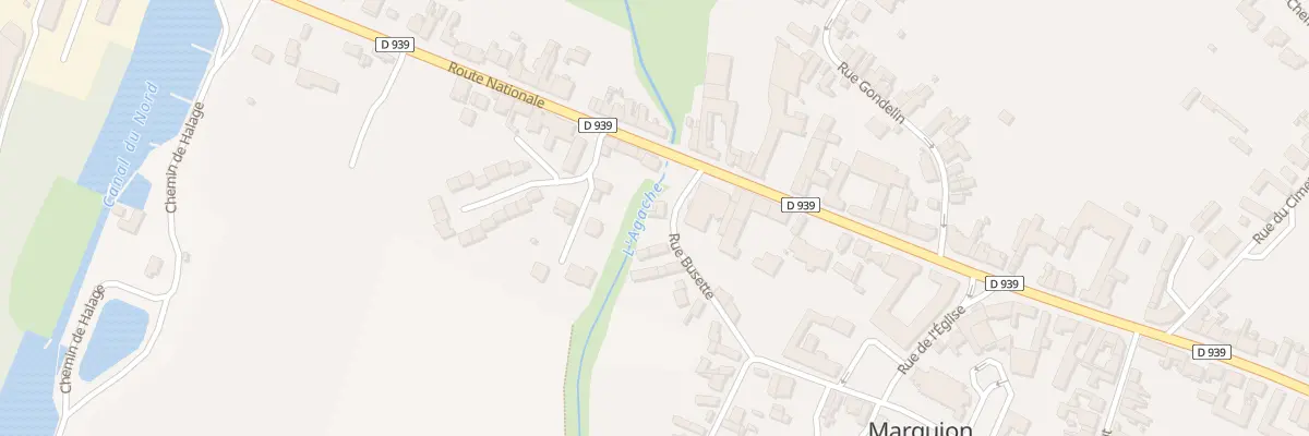 Plan du 9 Rue Busette à Marquion