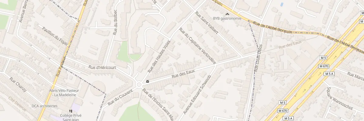 Plan du 35 Rue des Eaux à Marcq-en-Barœul