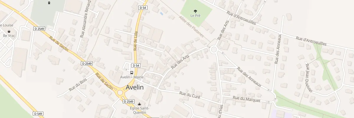 Plan du 19 Rue des Arts à Avelin