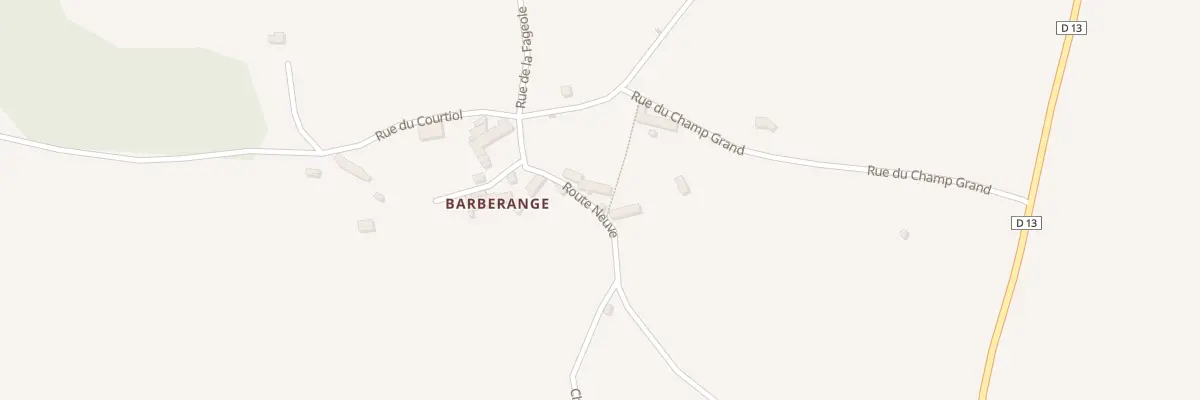 Plan du 5068 Barberange à Maurines